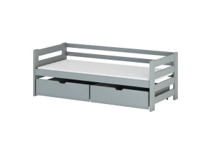 ERGO 90x180 Askegrå Juniorseng Lano Møbler