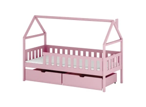DOMI 90x180 Rosa Juniorseng Lano Møbler