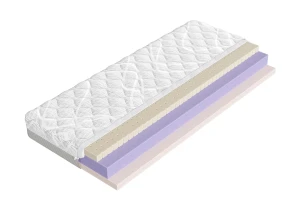 CLEAN 140x200 medium firm 13 cm latex and antibacterial foam mattress Lano Furniture