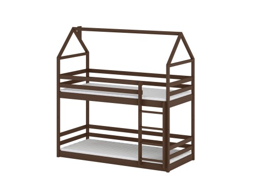 Detaljeret oversigt over mål på en husseng etageseng.